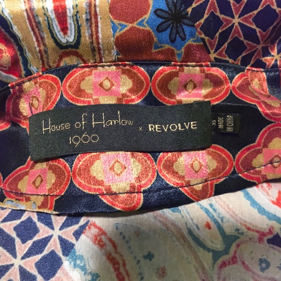 House of Harlow x revolve patchwork top - Picture 14 of 15